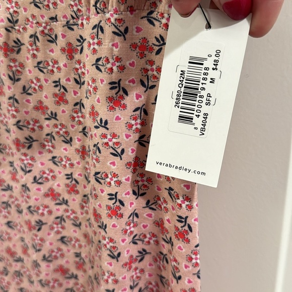 VERA BRADLEY Sweethearts and Flowers Cami Sz M - Picture 3 of 5